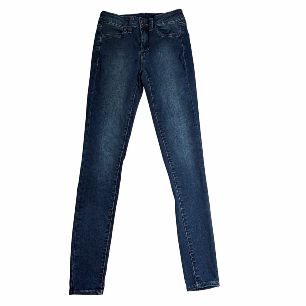 10/$25🦋 SO Dark Wash Low Rise Skinny Jeans - Size 0/24